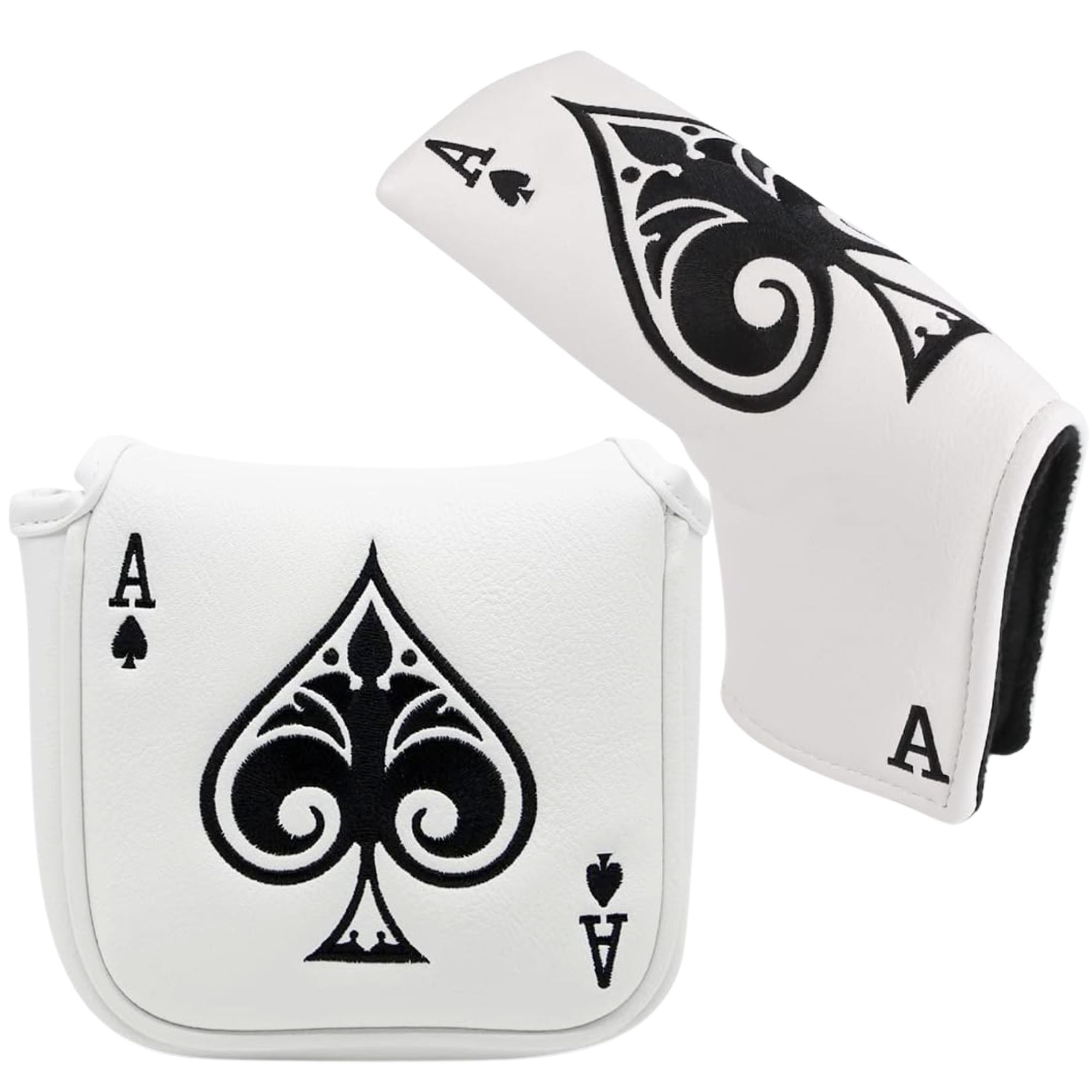 Headcover Driver - Grappige Golf Putter Cover Headcover, Poker