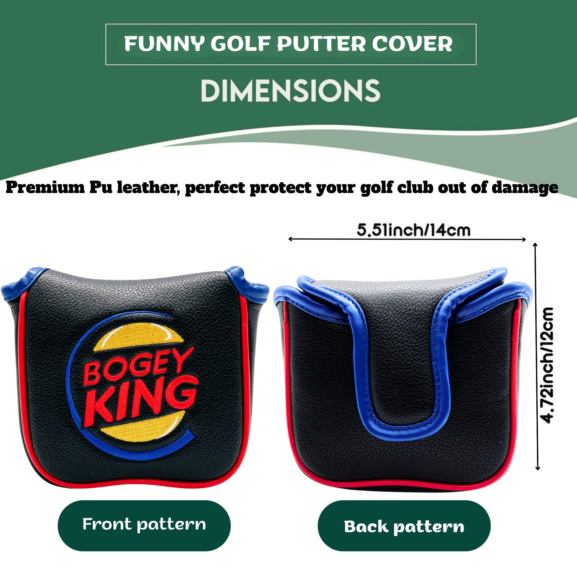 Grappige Bogey King Golf Headc - Headcover Driver recensie en prijs
