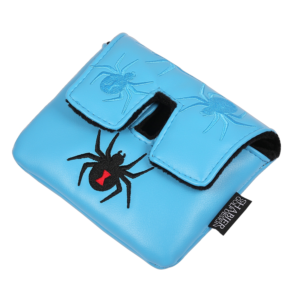 Blauwe PU-leer geborduurde gol - Headcover Driver recensie en prijs